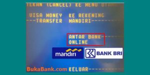 Cara Transfer Bank Mandiri ke BRI Melalui Mesin ATM Mandiri