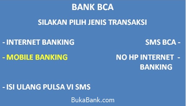 Tutorial Cara Daftar e-Banking BCA atau m-BCA Mobile Terbaru Lengkap